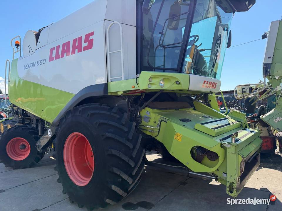 Kombajn zbożowy Claas Lexion 560 prod 2009 heder