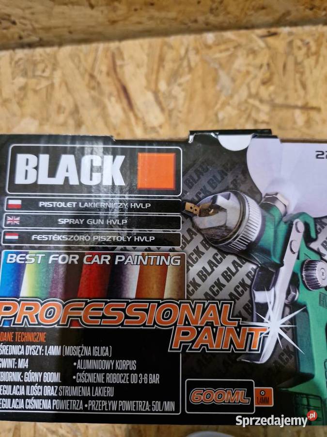 PISTOLET LAKIERNICZY DO MALOWANIA DYSZA 14mm Głogowa