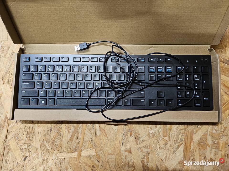 Klawiatura przewodowa USB Dell KB216d1 nowa przewodowa Ożarów Mazowiecki
