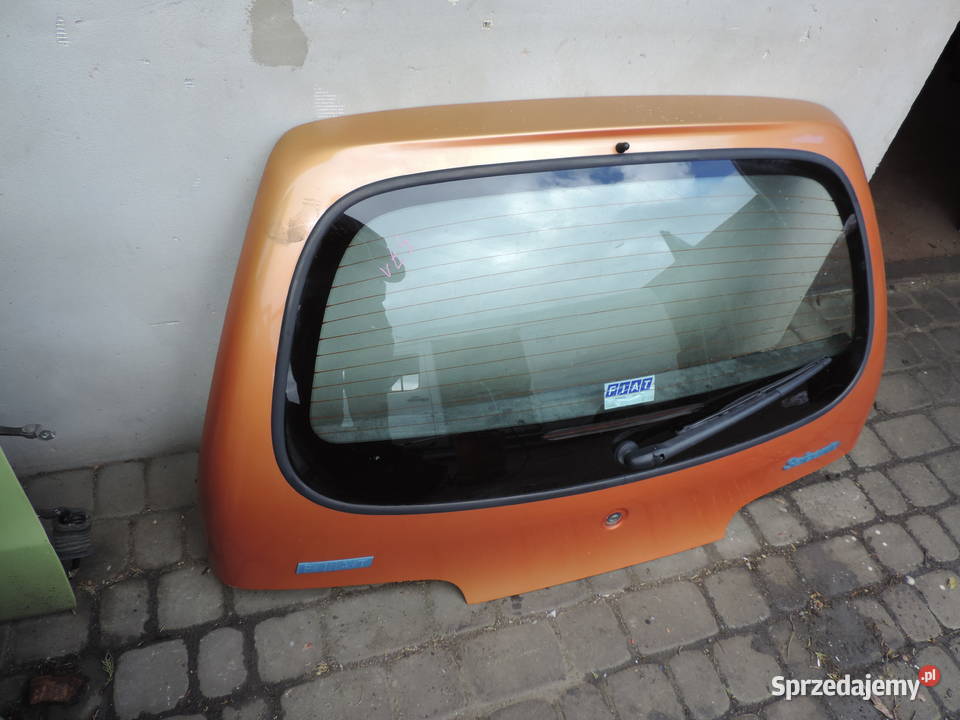 KLAPA BAGAŻNIKA FIAT SEICENTO KOLOR 571 Rok produkcji 2000 Klapy bagażnika małopolskie Nowy Sącz