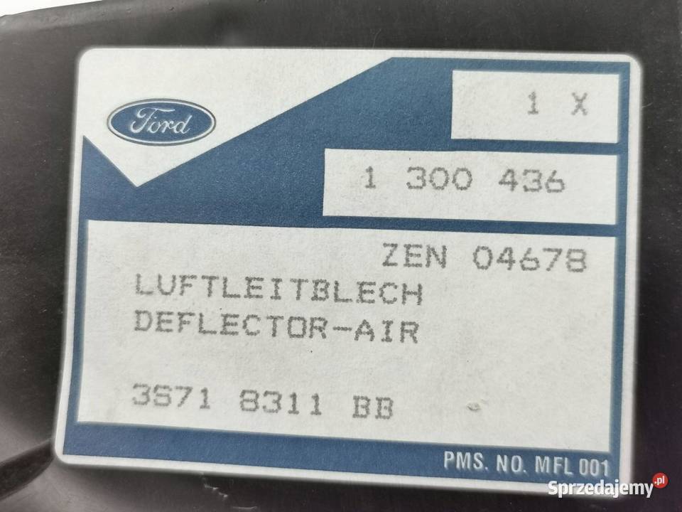 DEFLEKTOR POWIETRZA LEWY FORD MONDEO 20042007 lubelskie