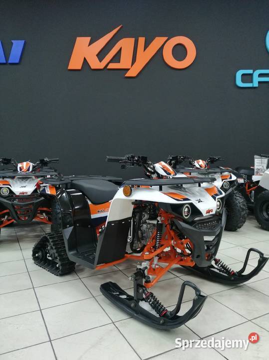 Quad atv Pojazd śnieżny Kayo AU125 + zestaw Snow Kit Nowy Sącz