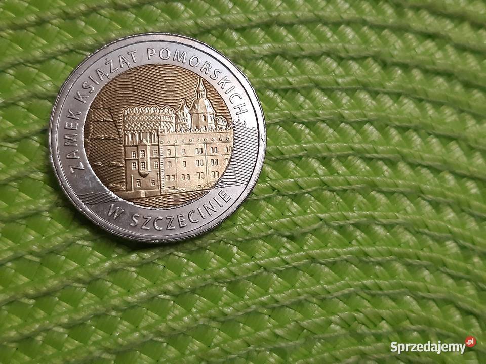 moneta polska 5 złotych z 2016r Zamek Książąt podlaskie Łomża sprzedam