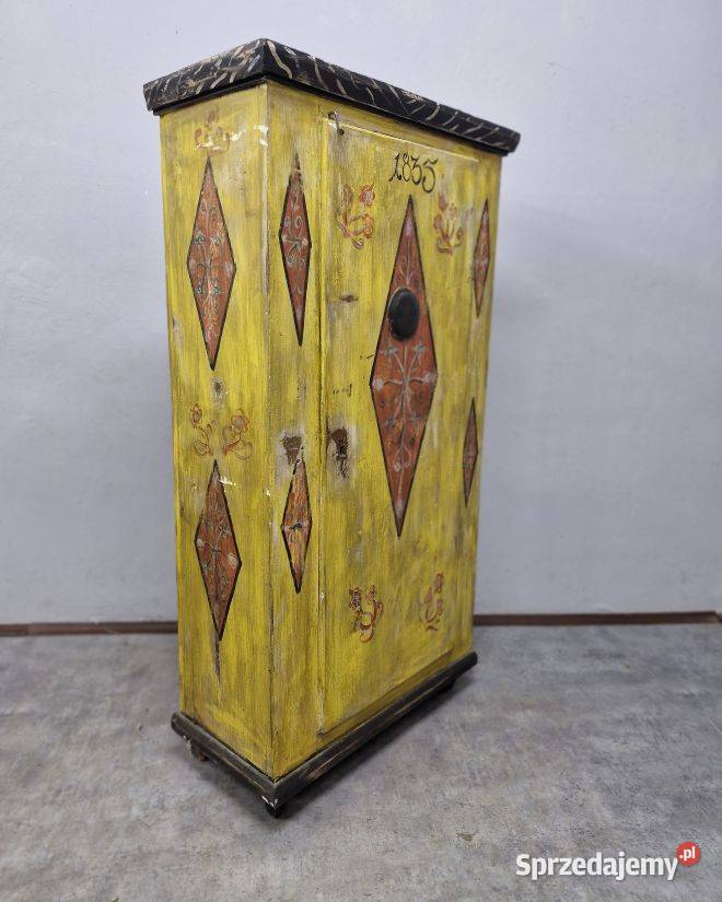 Oryginalna Śląska Szafa Chlebowa z 1835 r