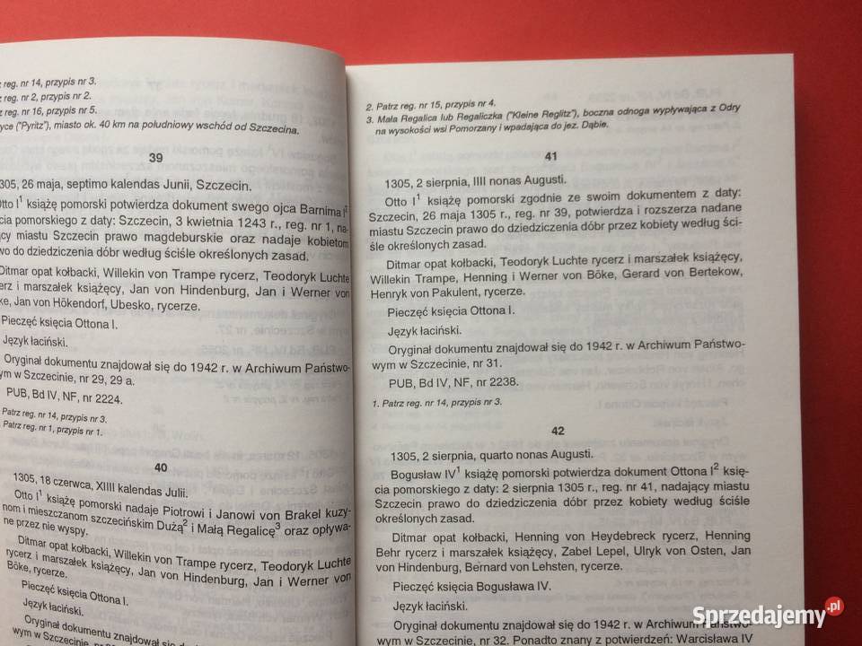 616 Regesty Dokumentów Szczecina Z Lat 1243 Szczecin
