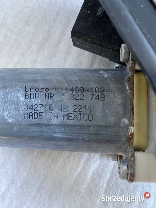 Podnośnik mechanizm podnoszenia szyby BMW X6 F16 Jasienica