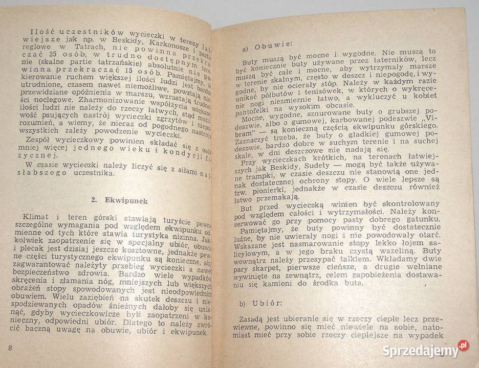 G Górska Odznaka Turystyczna Regulamin 1966 r sprzedam