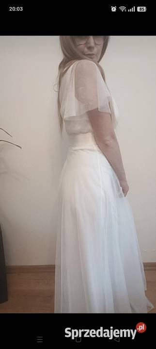 Suknia ślubna delikatna Klasyczna Gliwice