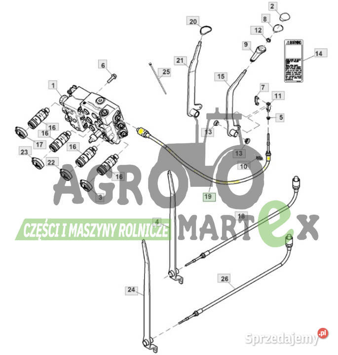 SJ297685 PRZEWÓD 6D JD Wichrów sprzedam