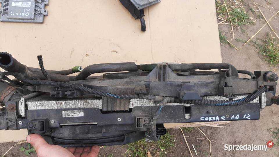 komplet chłodnic chłodnica corsa c 10 12 benz Dębno