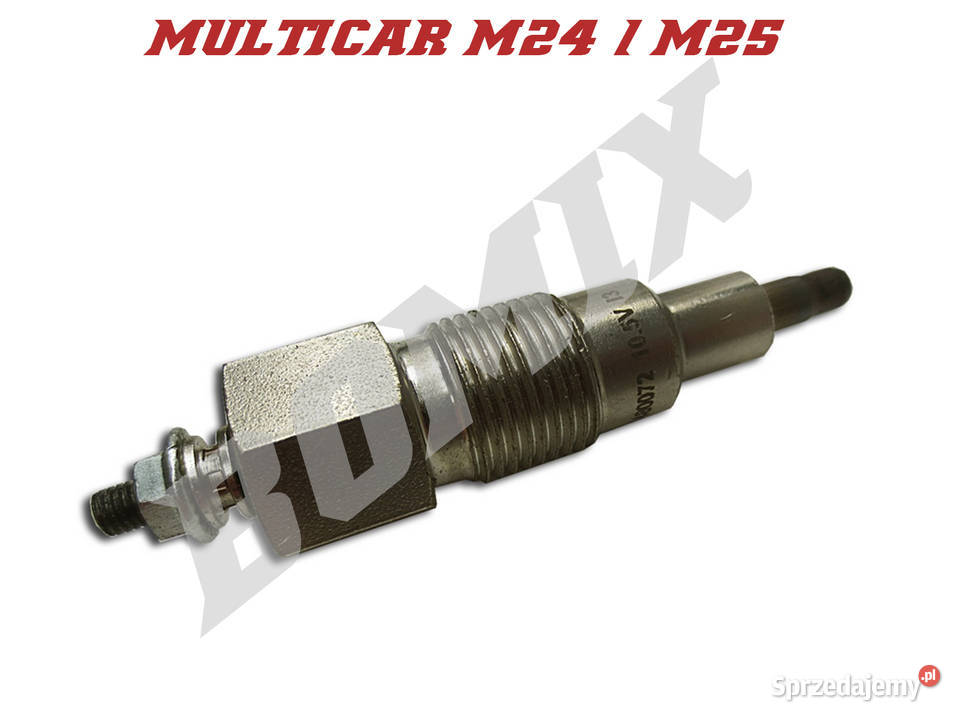 Świeca żarowa gruba Multicar M24 M25 M18 12V Części montażowe łódzkie Konstantynów Łódzki