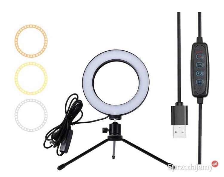 Lampa pierścieniowa LED USB Pawłowice sprzedam