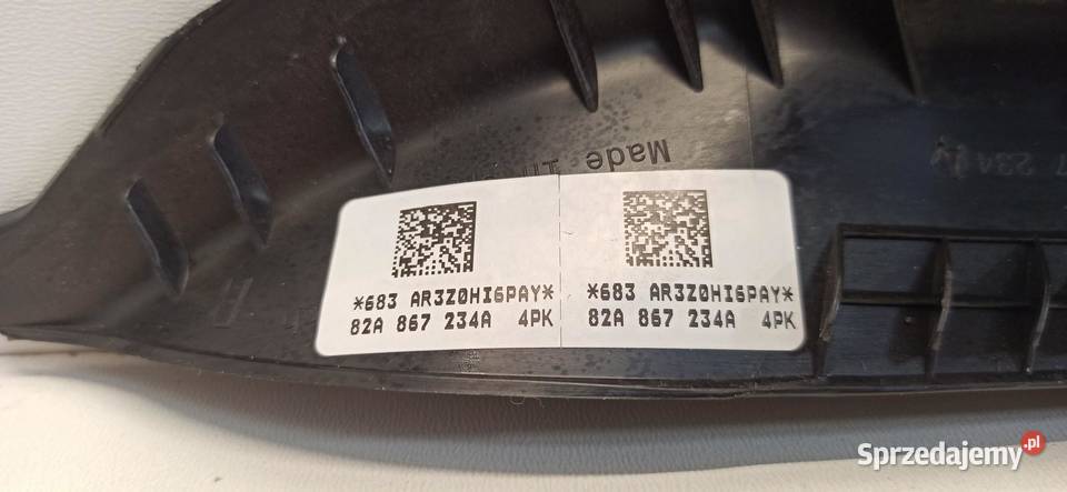 AUDI A1 82A OSŁONA SŁUPKA PRAWA PRZÓD 82A867234A