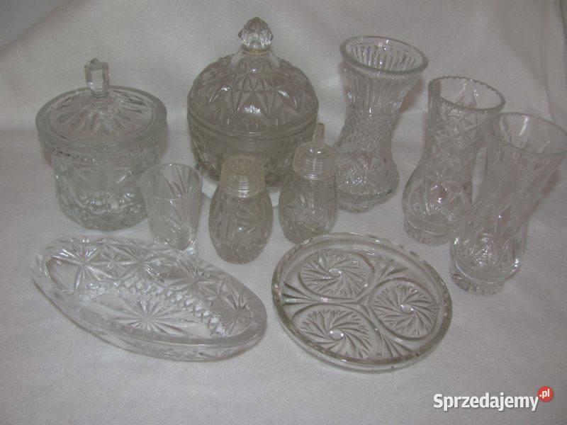 kryształy z PRL u rożne c sprzedam