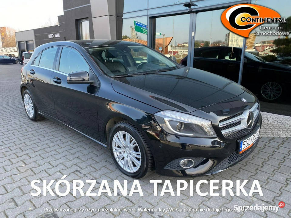 Mercedes A 200 Stan bogate wyposażenie W176 2012 lakier metallic śląskie