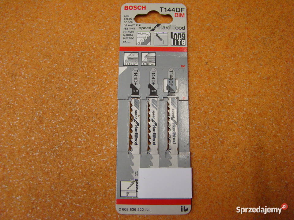 Brzeszczot BOSCH typ T 144 DF 3 Ref 2 608 636 Bielsko-Biała