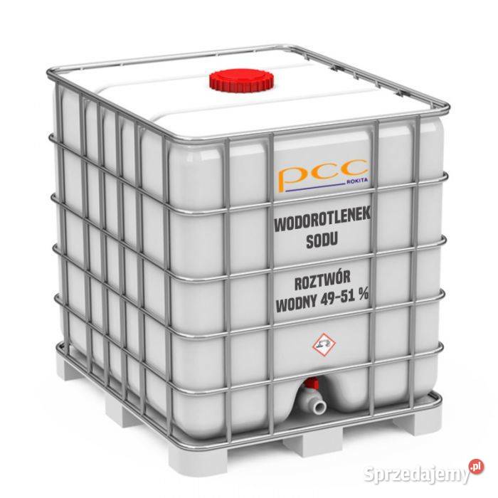Ług sodowy roztwór wodny 50 6 X 25 150 wysyłka Brzeg Dolny