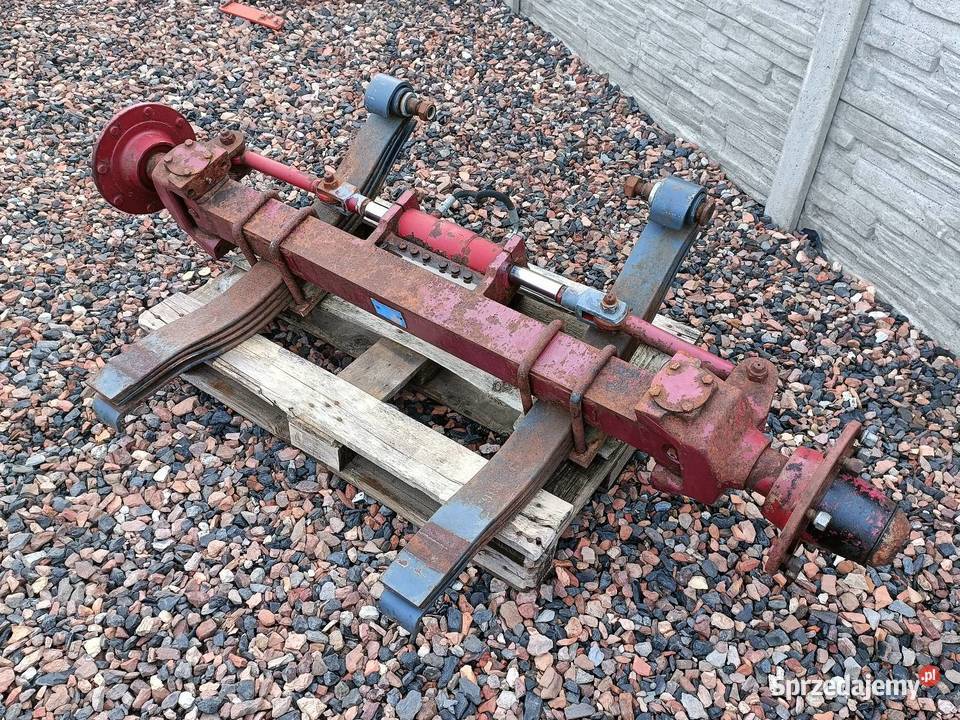 10Ton AUSTERAS Włoska oś skrętna kompletna śląskie Racibórz sprzedam