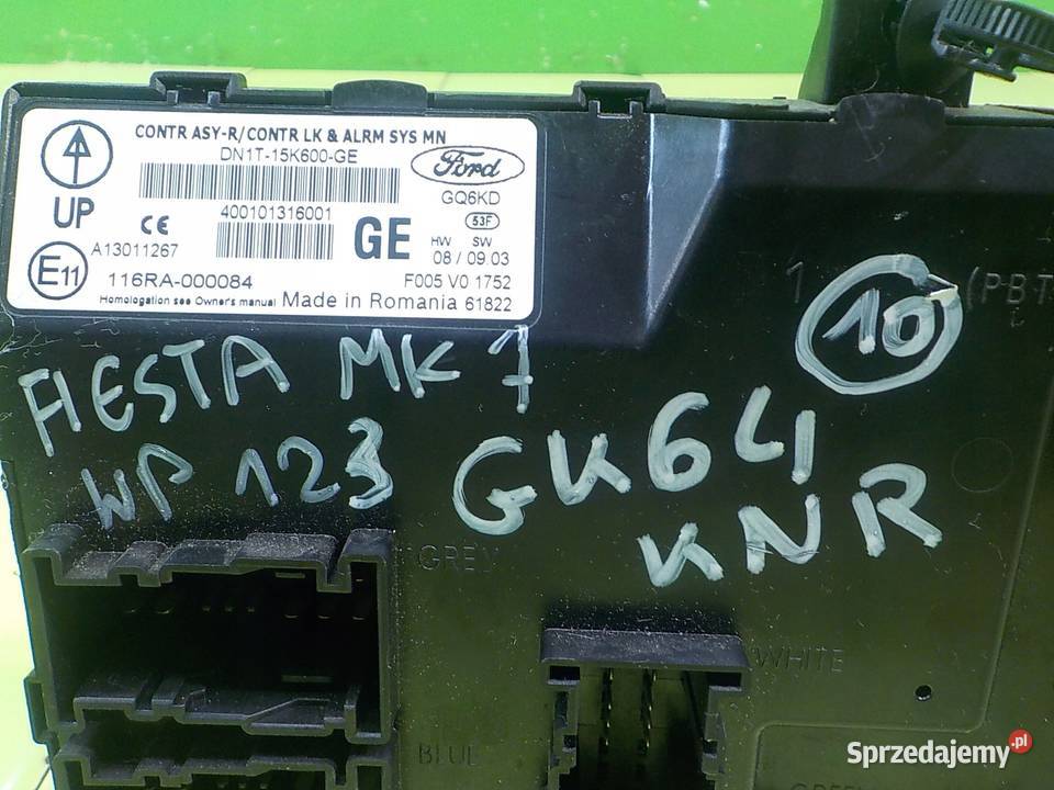 FORD FIESTA MK7 125B 14r modul sterownik Suków