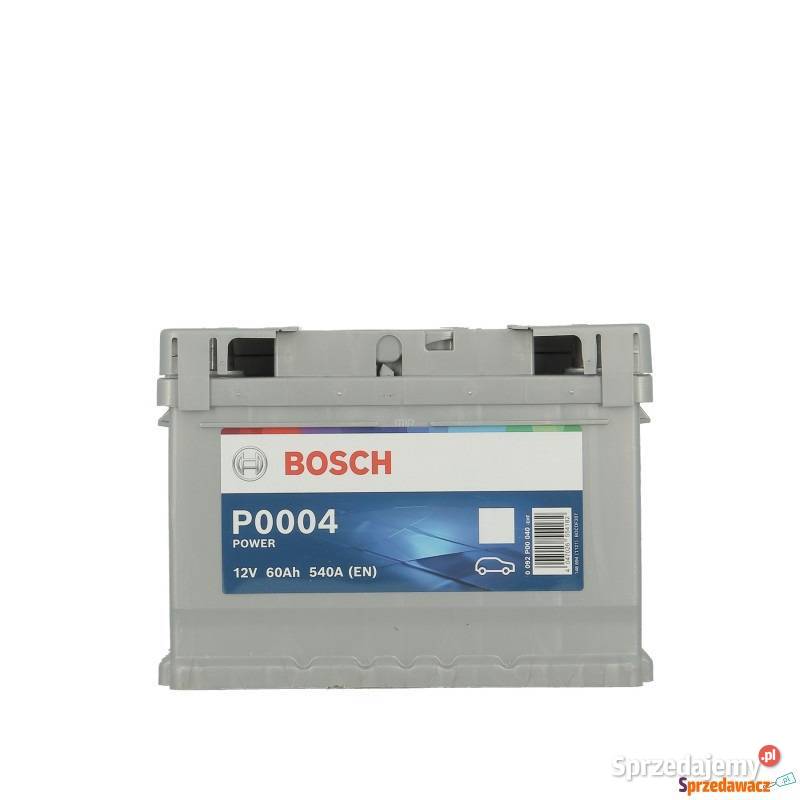 Akumulator 60Ah 540A EN Bosch P0004 łódzkie Piotrków Trybunalski sprzedam