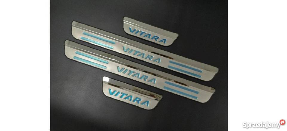 Listwy ozdobne na progi Suzuki Vitara stal Rok produkcji 2018