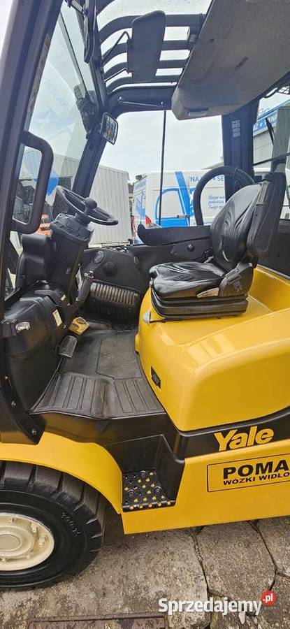 Wózek widłowy YALE GLP45VX6 45T LPG 2020 TRIPLEX Wózki widłowe wielkopolskie Oborniki