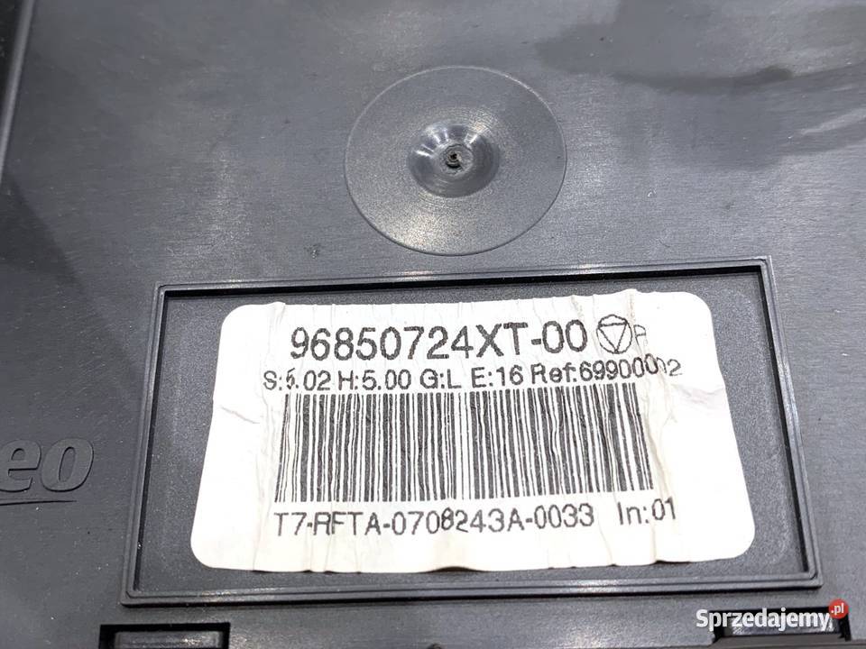 PANEL STEROWANIA NAWIEWU PEUGEOT 308 I podkarpackie