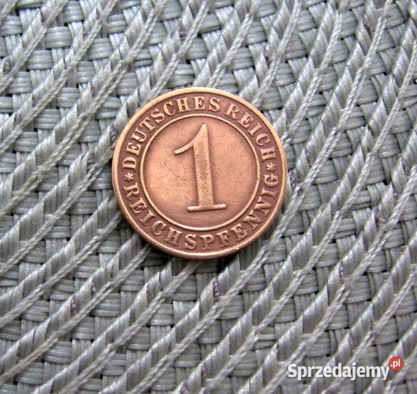 Niemcy 1 Reichspfennig 1936r A Kalisz
