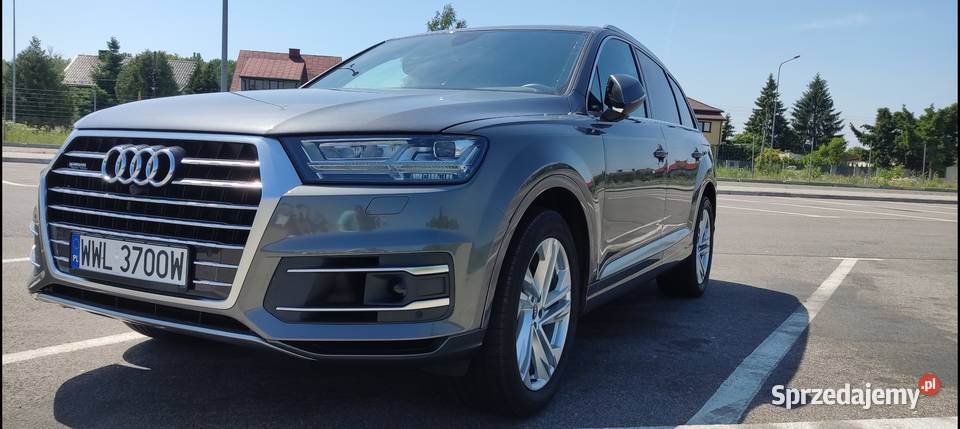 Audi Q7 30 CREC benzyna mazowieckie Ząbki