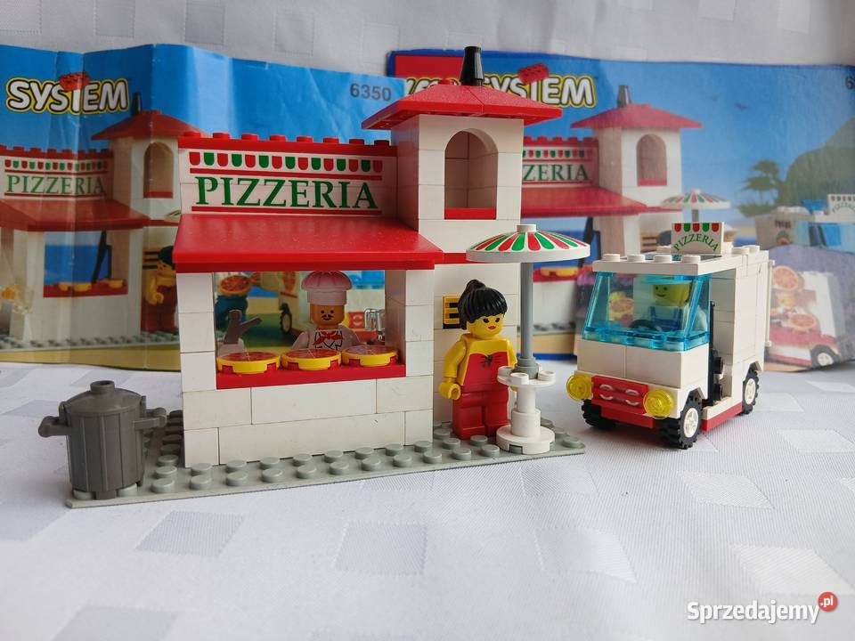 6350 LEGO Zestaw Kompletny Instrukcja Pizzeria U Bielsko-Biała