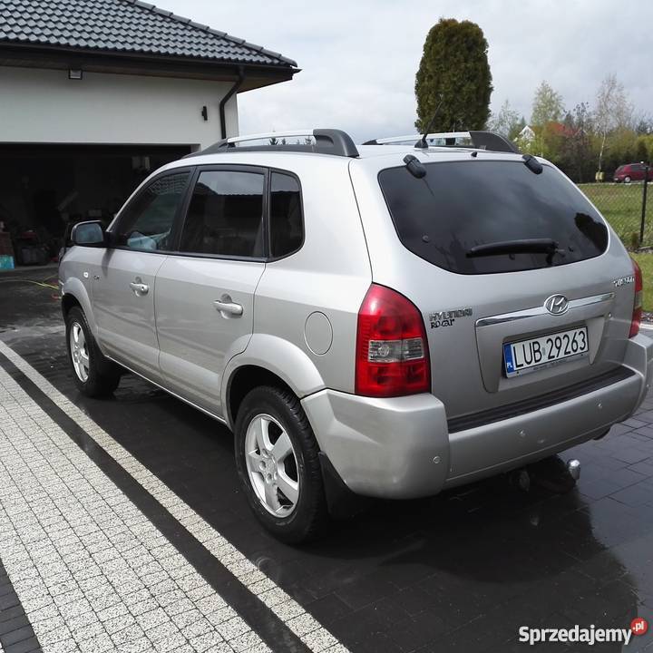 Hyundai Tucson 20 benzyna lpg 4WD 141 srebrny Lublin