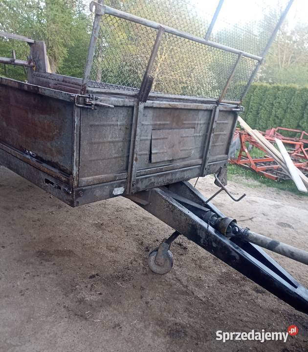 Rozrzutnik obornika jednoosiowy Agromet 3t Rozrzutniki obornika małopolskie Pisarzowa sprzedam