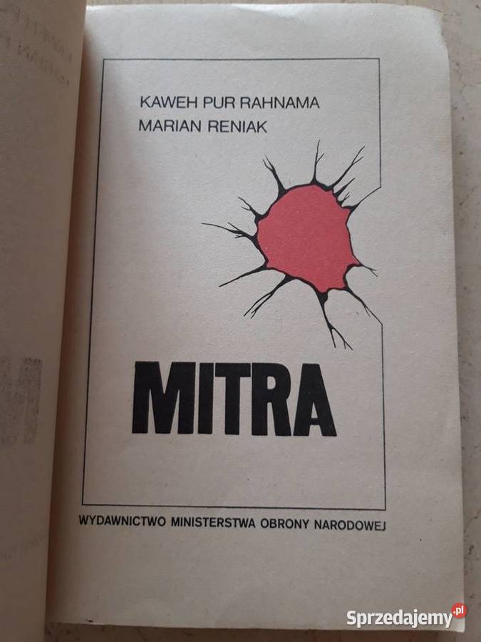 Mitra Kaweh Pur Rehnama Marian Reniak 1988 Bielsko-Biała