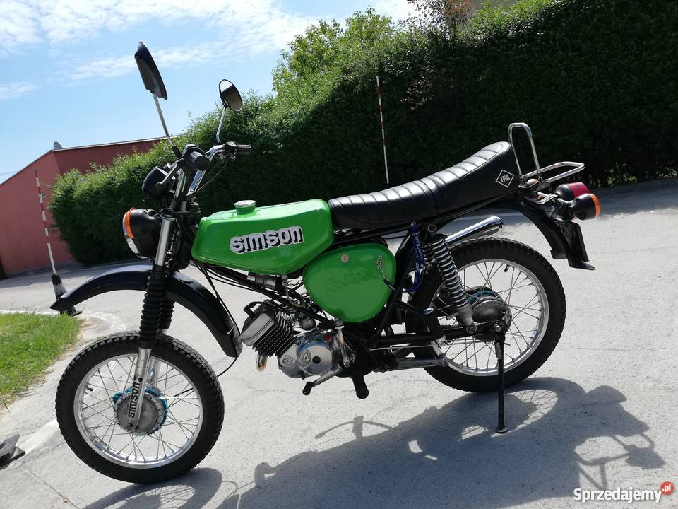 Sprzedam Simsona S51 Enduro remoncie bez wkładu manualna Liszkowo sprzedam