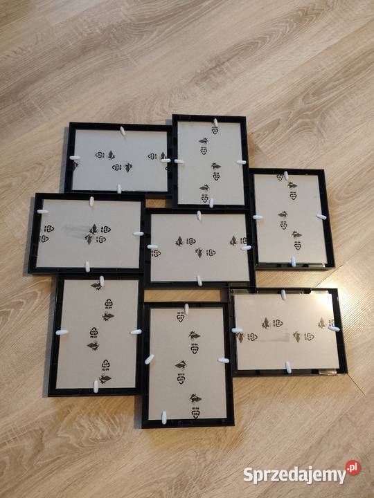 Ramka na zdjęcia Ikea Vaxbo czarna ramka na 8 Rzeszów