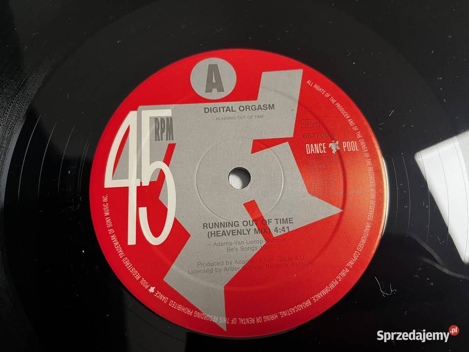 Digital Orgasm Running Out Of Time Techno Błażejowice