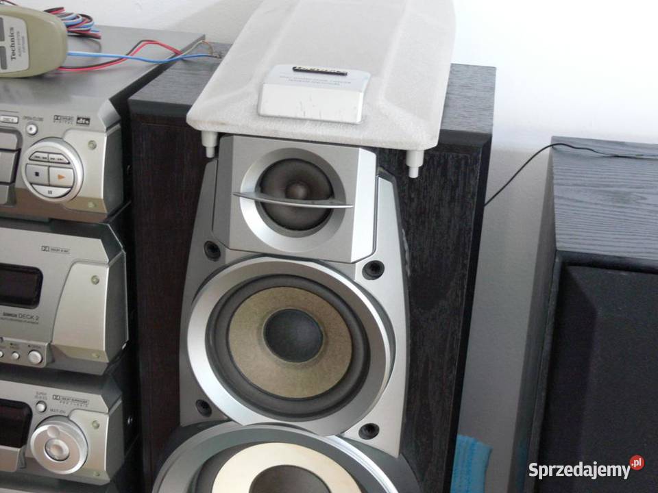 Wieża Technics SCDV290 pilot kolumny Mocna Jasło