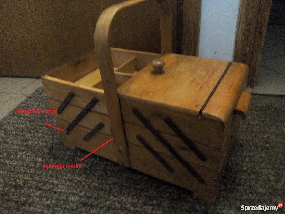 Skrzynka przybornik na drobiazgi