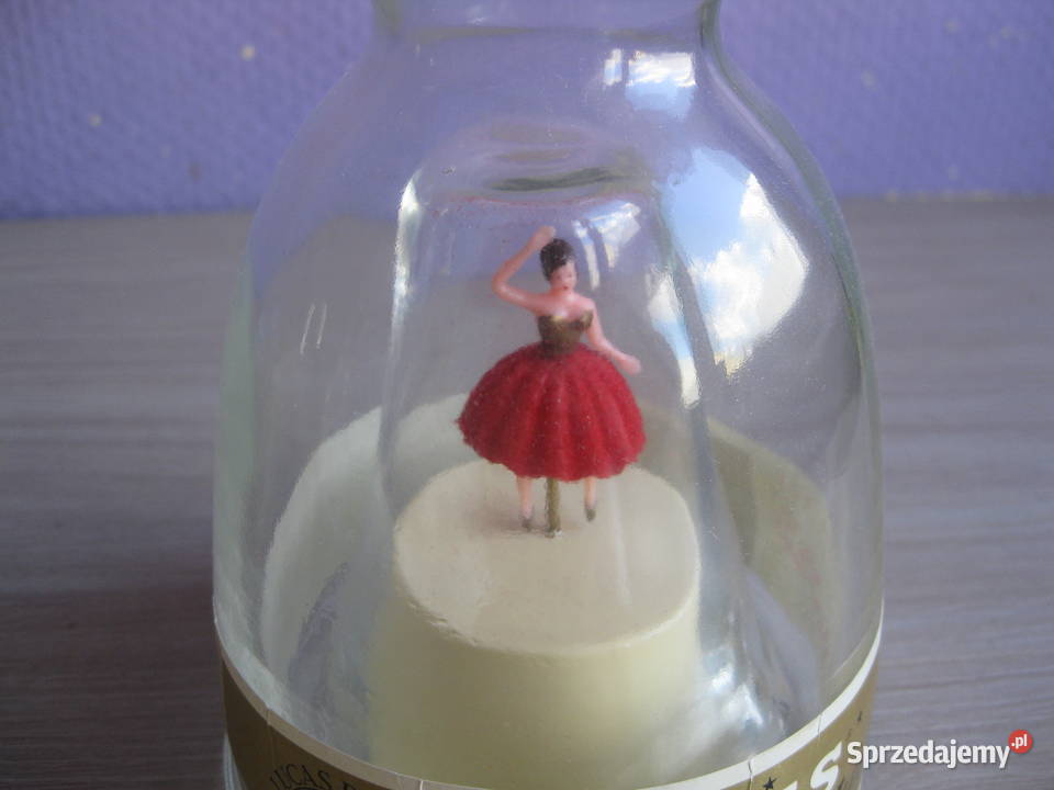 Stara butelka z pozytywką Bols Ballerina Bolesławiec sprzedam