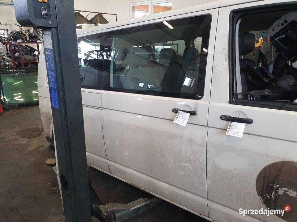 DRZWI PRZESUWNE BOCZNE VOLKSWAGEN TRANSPORTER T5 osobowe Lipno