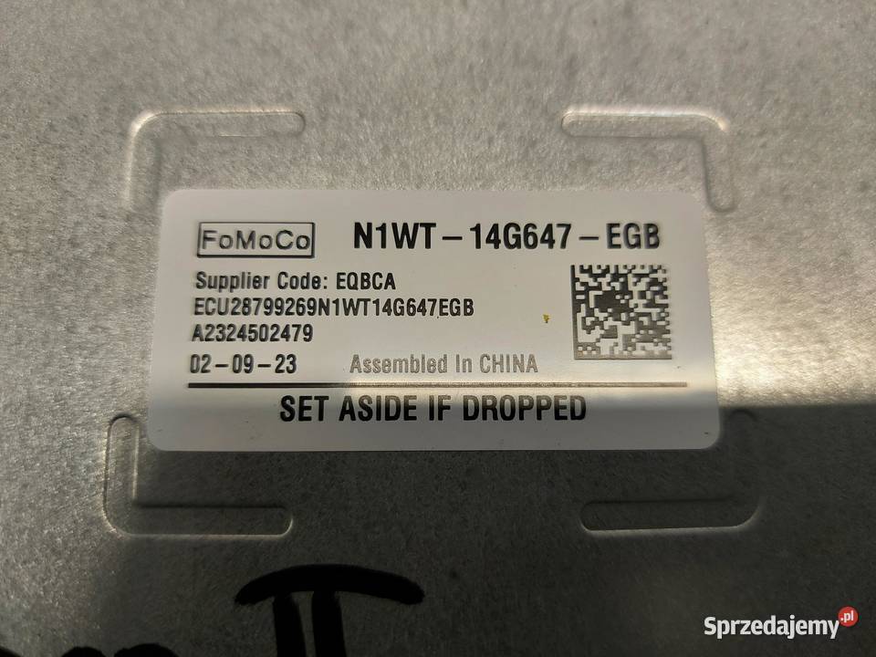 Ford Ranger VI 6 Moduł sterownik