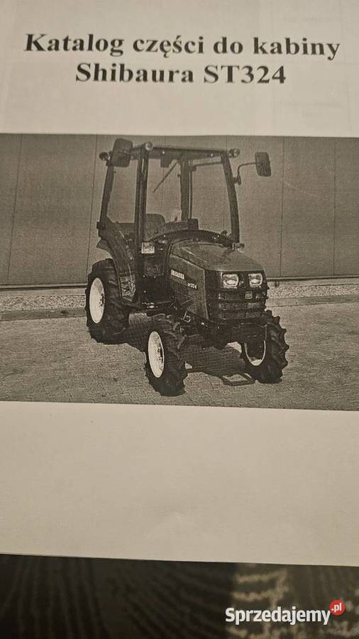 Kabina na traktortraktorki Iseki Kubota itp Łosie