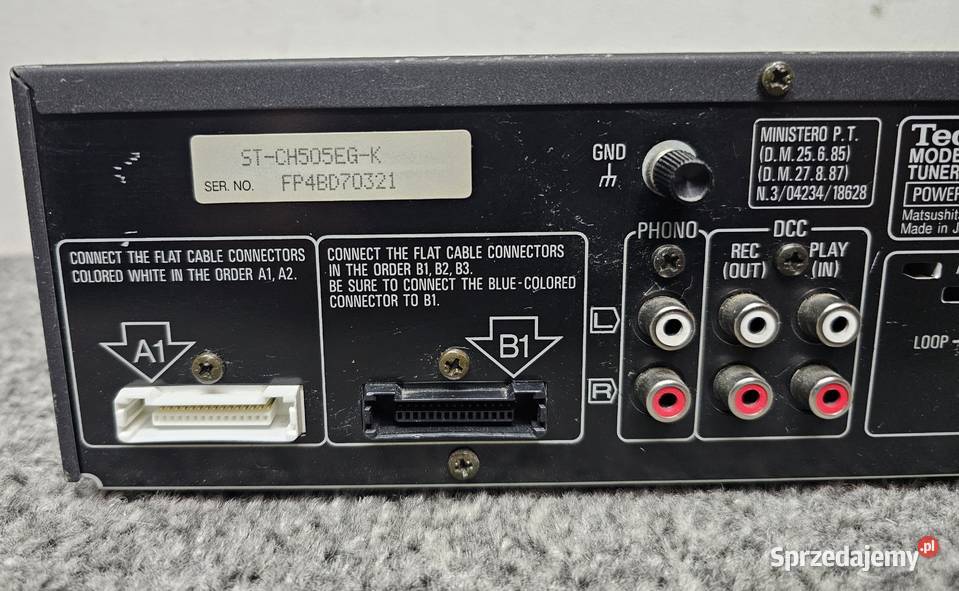 Tuner sound processor TECHNICS STCH505 Kraków