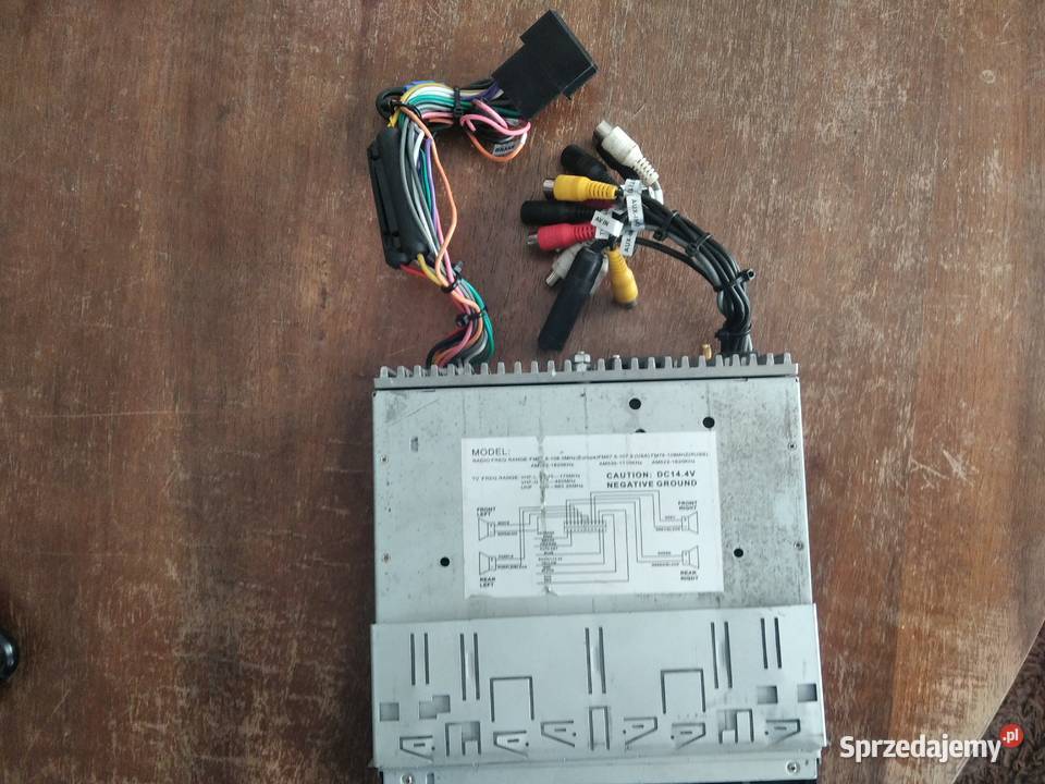 Radio DVD 1 din wysuwany ekran Tczew