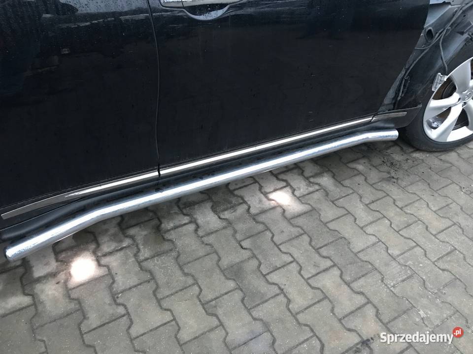PROGI PODŚWIETLANE CHROM INFINITI QX70 FX30 FX37 osobowe Karoseria Nowy Tomyśl