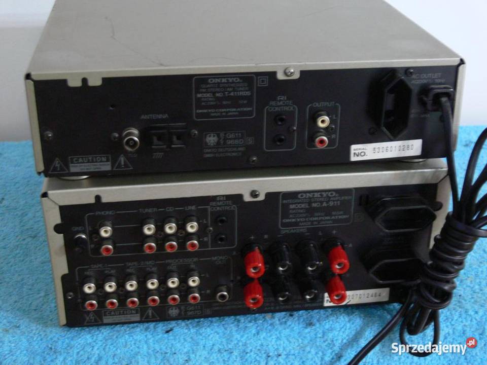 Wzmacniacz i tuner Onkyo mocny WYSYŁKA Jasło