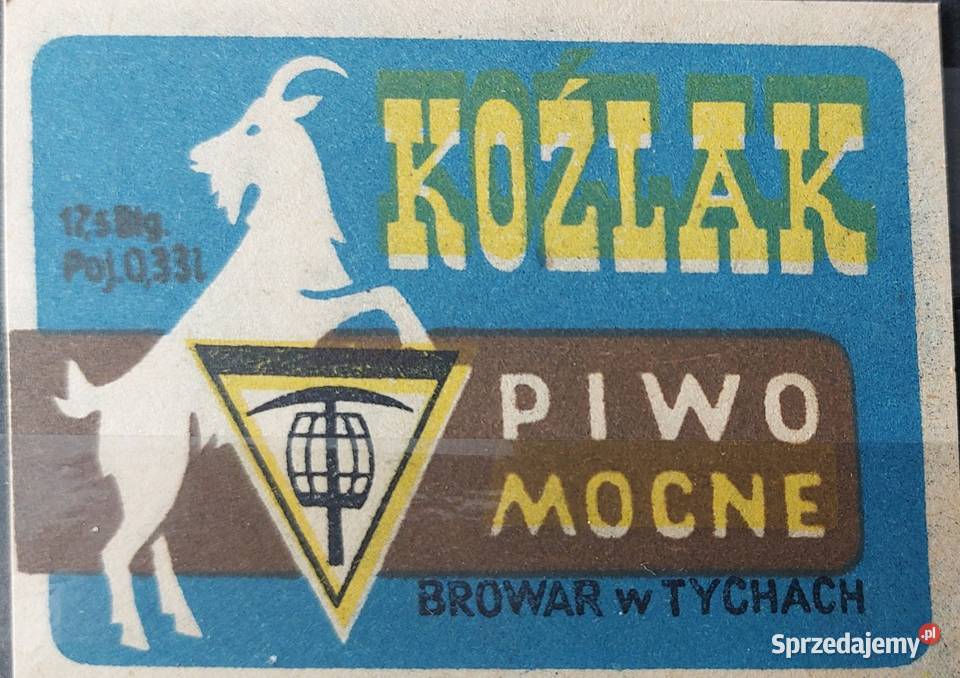 Etykiety Piwne PRL Konin