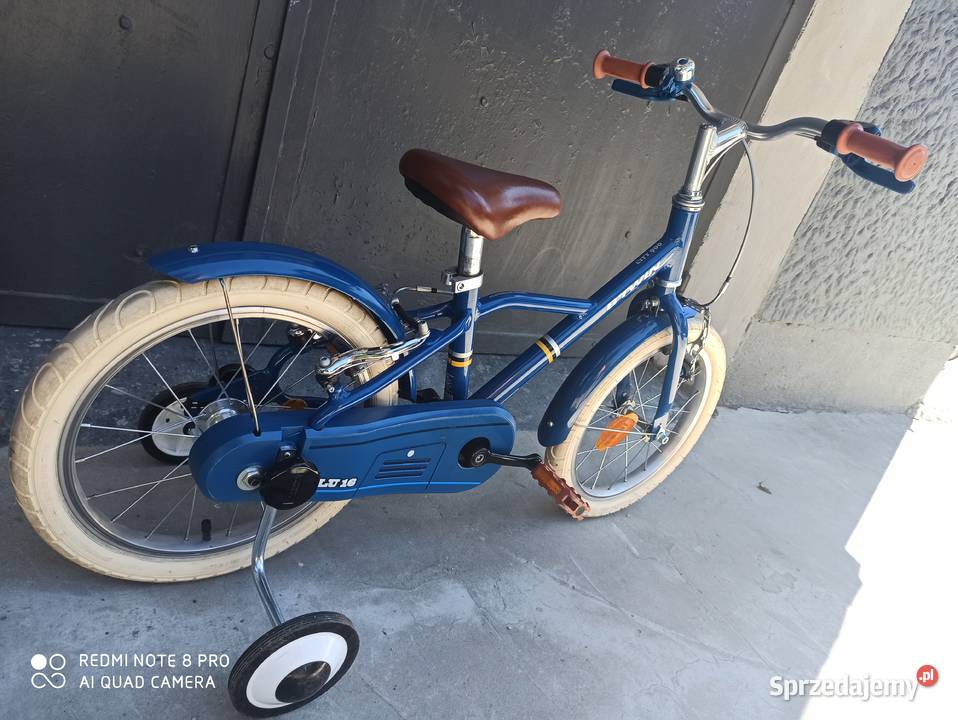 Rowerek Dzieciecy Btwin 16 City 900 Kółka Boczne małopolskie sprzedam