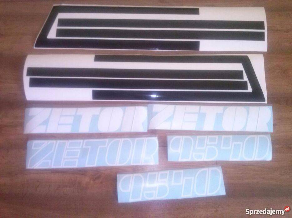 Zetor 9540 naklejki zestaw Pozostałe sprzedam