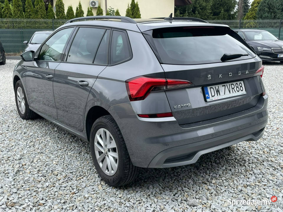 koda Kamiq 10 TSI 110 2023 FV23 Ambition krajowy czujnik parkowania dolnośląskie Wrocław